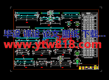 钢梁GL49～GL61详图.DWG