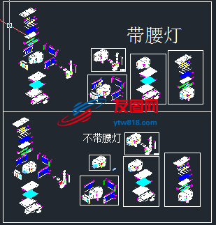 汽车喷烤漆房标准房爆炸图