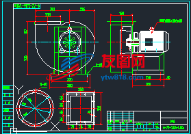 离心风机1.5kw外形图