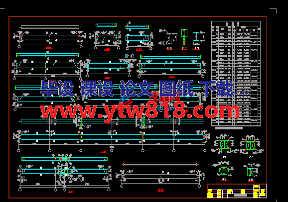 钢梁GL37～GL48详图.DWG