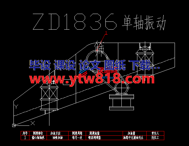 z振动筛润滑图