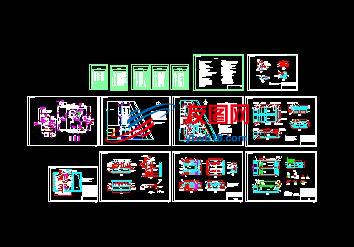 某船舶含油废水处理全套cad施工图