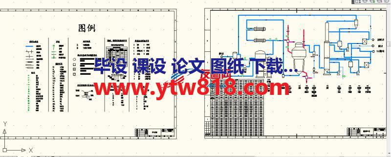 毕设 醋酸乙烯单体合成项目 套装 2  PFD工艺流程图