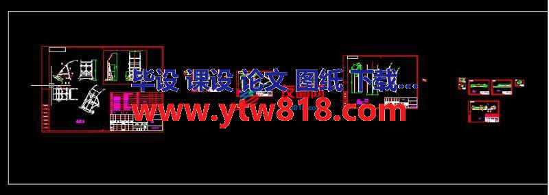 氧气瓶、乙炔瓶用双瓶运送推车图纸