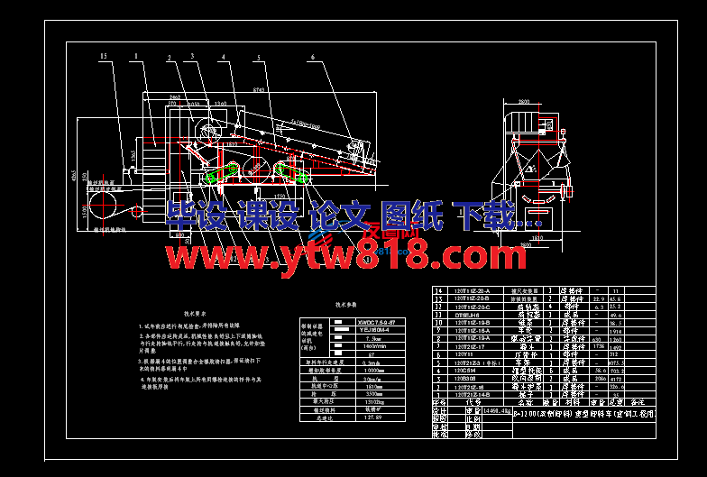 重型卸料车B=1200