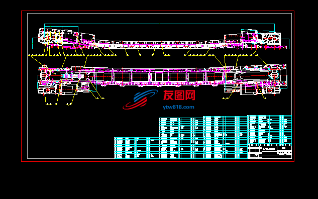SGZ880-880刮板输送机设计图