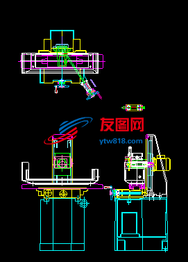 2040平面磨床总图1