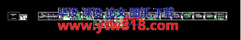 [重庆]300吨屠宰生产废水综合处理项目图纸