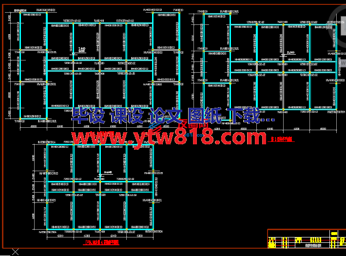 框架构件截面条件图.DWG