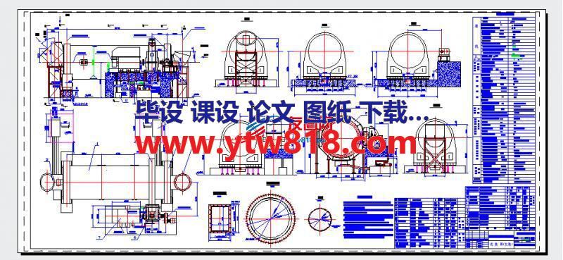 HXSM6x12m生料磨总图（左装）