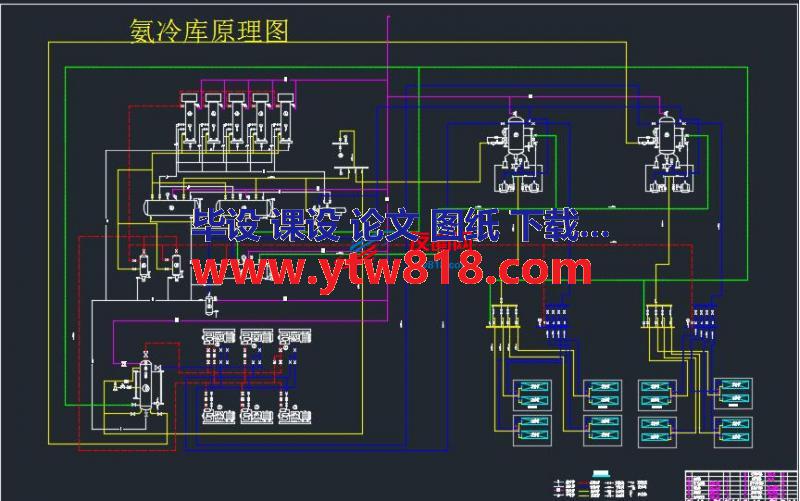 氨冷库原理图