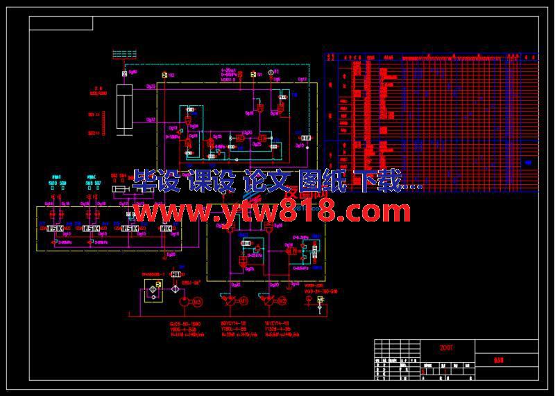 200T液压原理图