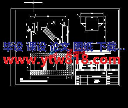 GYW-20斜板隔油装置总图