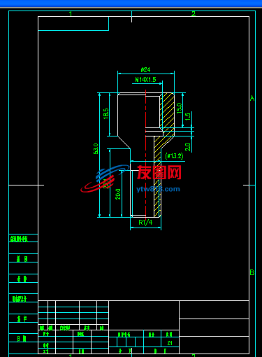 压力表M14X1p5