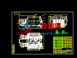 JS2000溷凝土搅拌主机总图