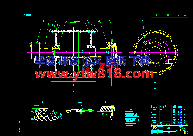 3B3082改向滚筒.DWG