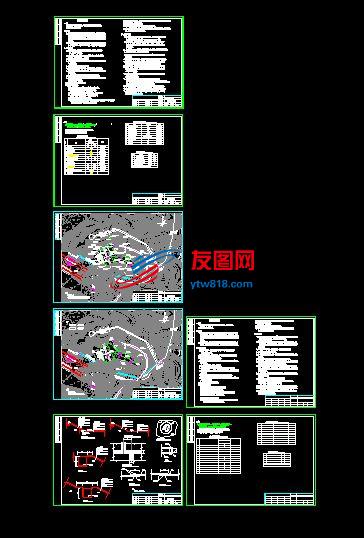 安徽某县城区生活垃圾卫生填埋场施工图