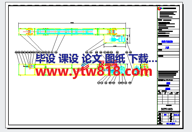 自行车组车线装配图A0010