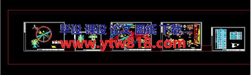 1.5万吨二沉池、配水排泥井及污泥泵房结构图