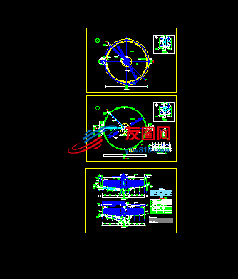 污泥浓缩池设计图