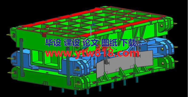 拉延模3D图档(前壁板)