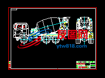 7立方搅拌车总图 .DWG