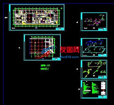 医疗器械车间扩建工程给排水图