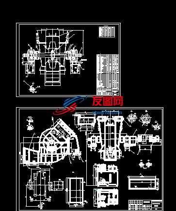 SJ5500离心鼓风机总图