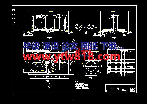 微絮凝过滤设备详细施工图