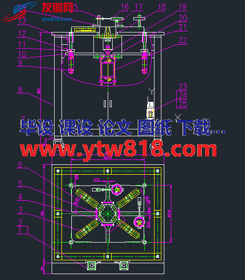 25”FCD内周长检测仪