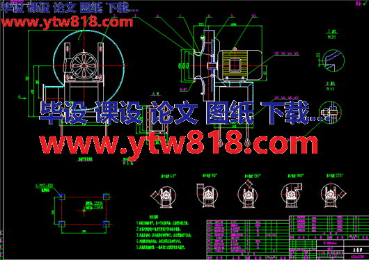 风机全套图纸
