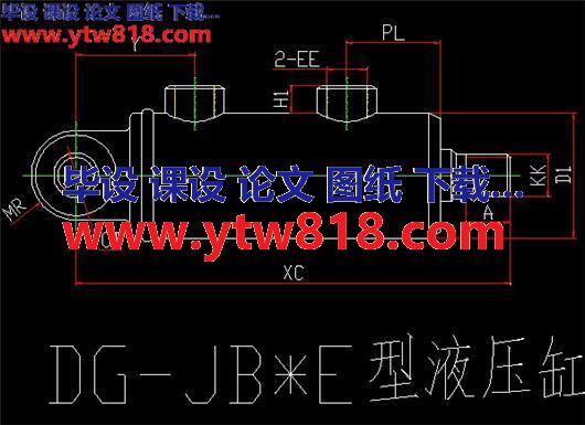 DG-JB*E型车辆用液压缸